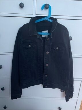 Black Jean Jacket